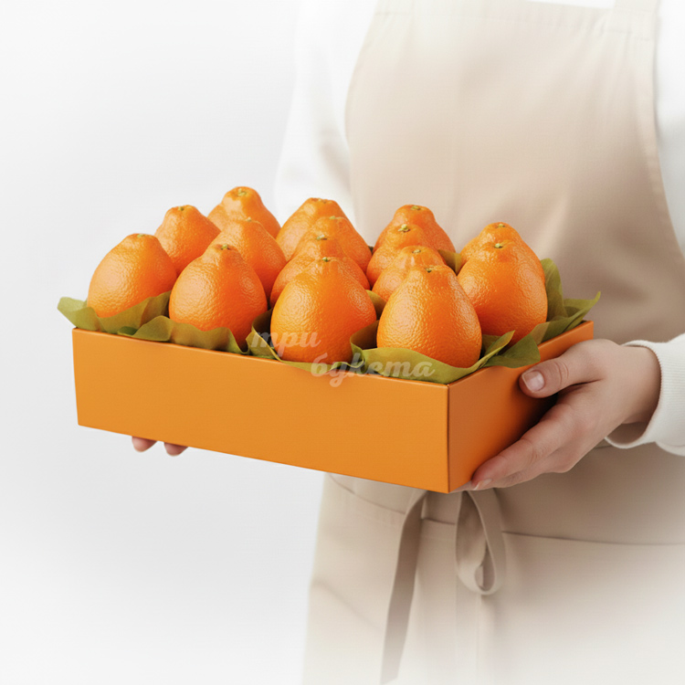 Коробочка с апельсинами