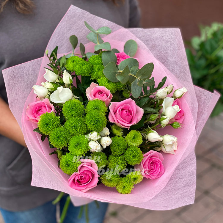 Букет «Муза» (вид сверху)