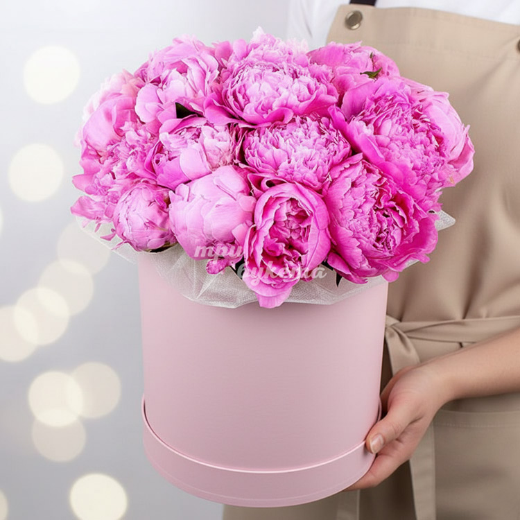 21 пион в коробке