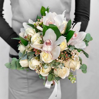 Букет невесты «Магия белого»