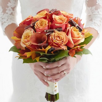 Букет невесты «Осеннее счастье»