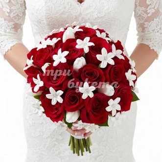 Букет невесты «Яркая жизнь»