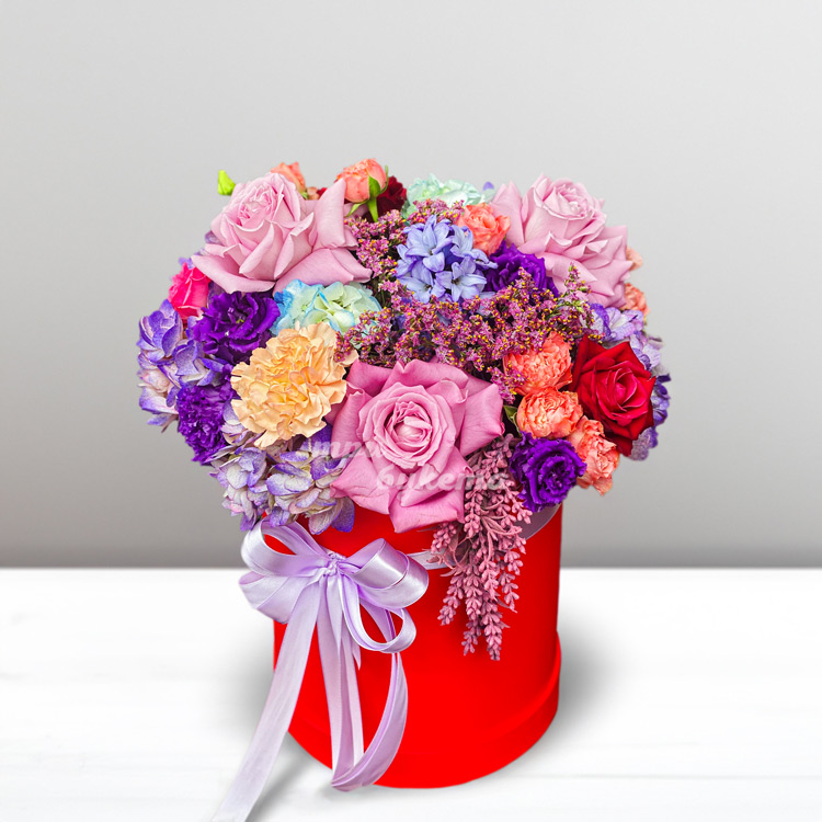 Букет в коробке «Элис»