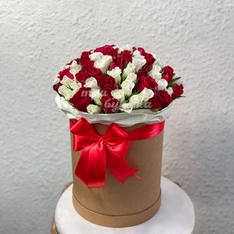 Букет в коробке «Виолет»