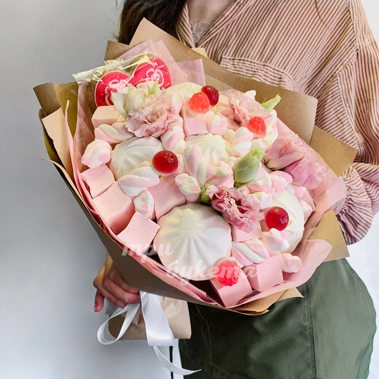 Букет из зефира и пряника (доп. фото 2)