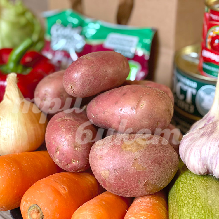 Набор «Овощное ассорти» (вблизи)